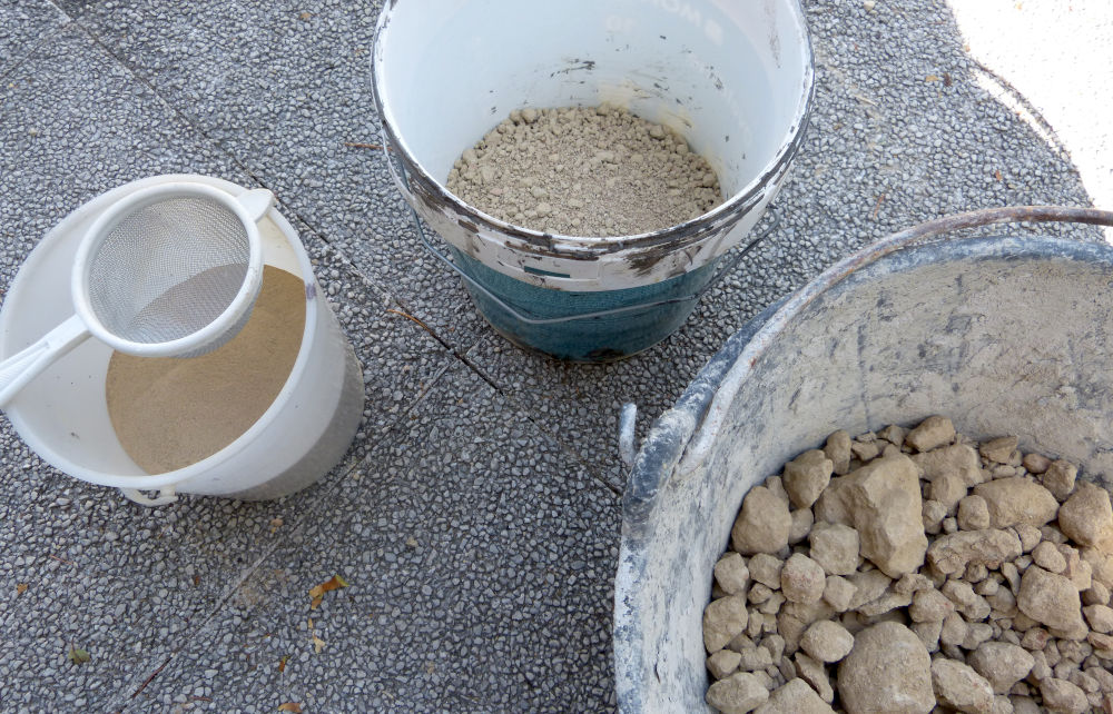 Hombre de barro proceso